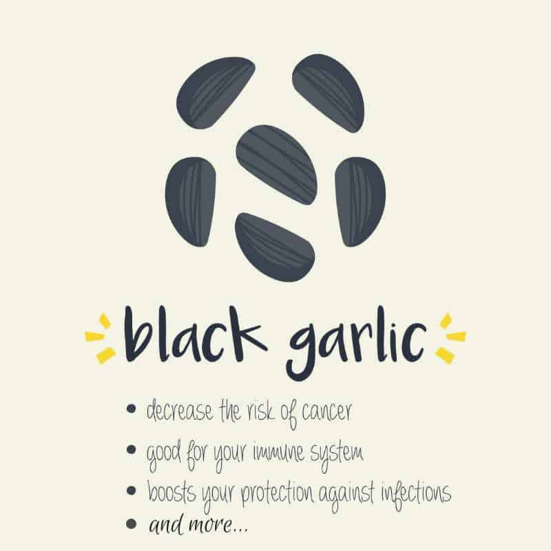 List of Benefits of Black Garlic