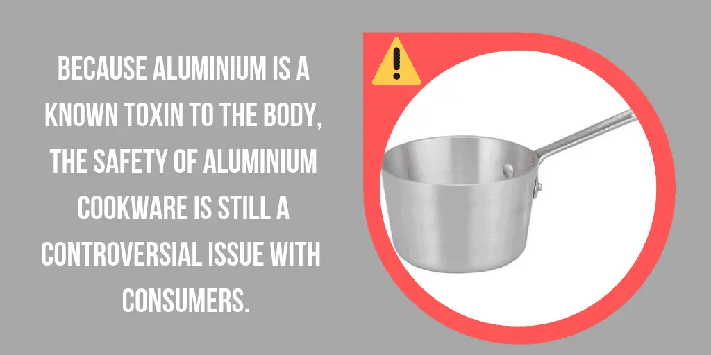 Aluminum milk saucepan 