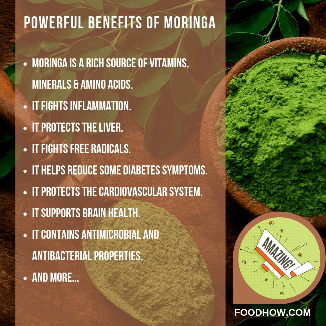 List of moringa benefits