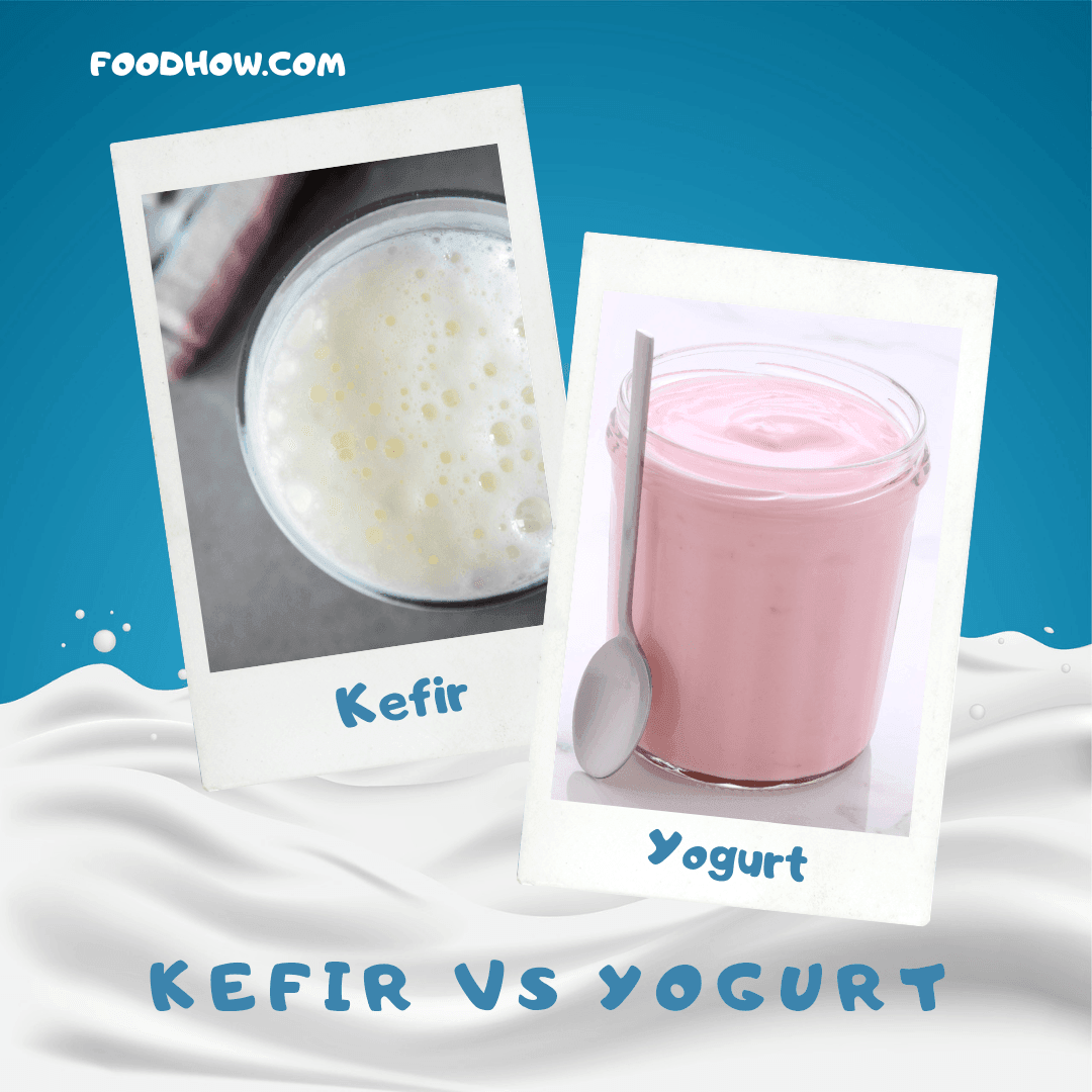 Kefir versus yogurt