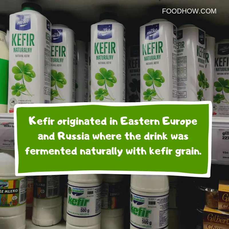 Carton of kefir