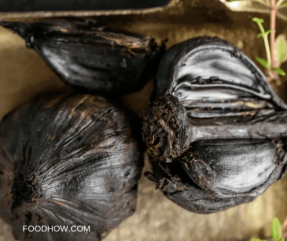 Fermented garlic Black garlic