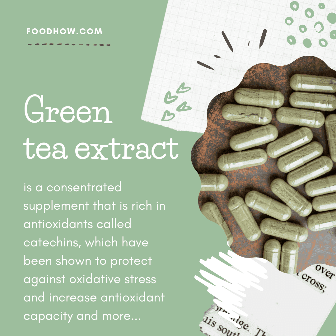 green tea capsules