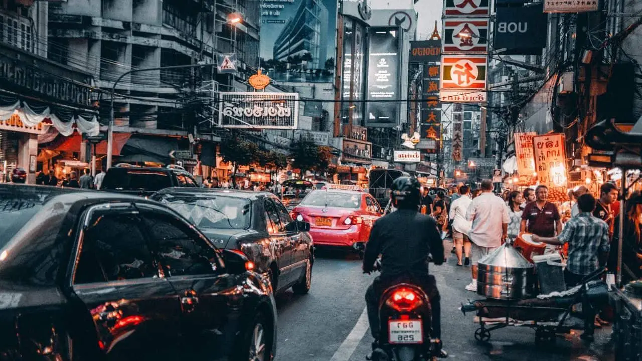 Thailand street market