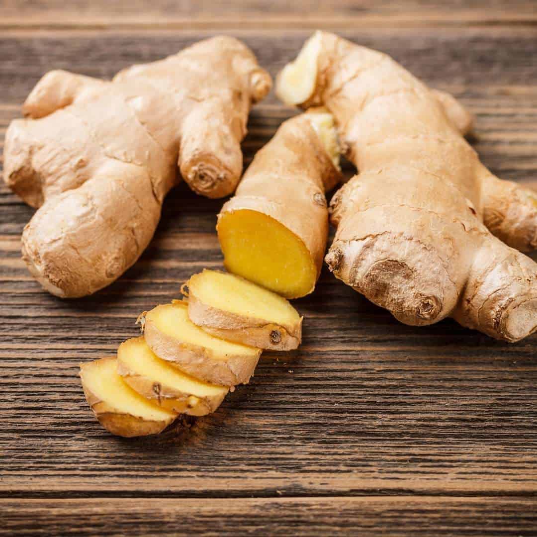 Raw ginger 