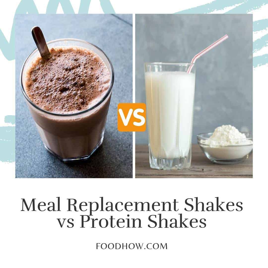 protein shake and meal replacement drink