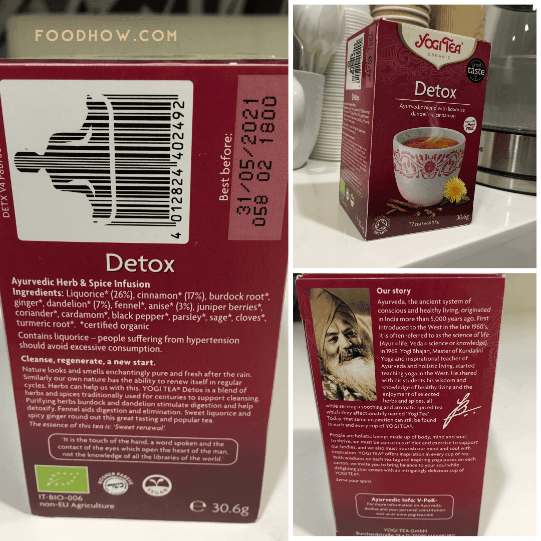 yogi detox tea ingredients