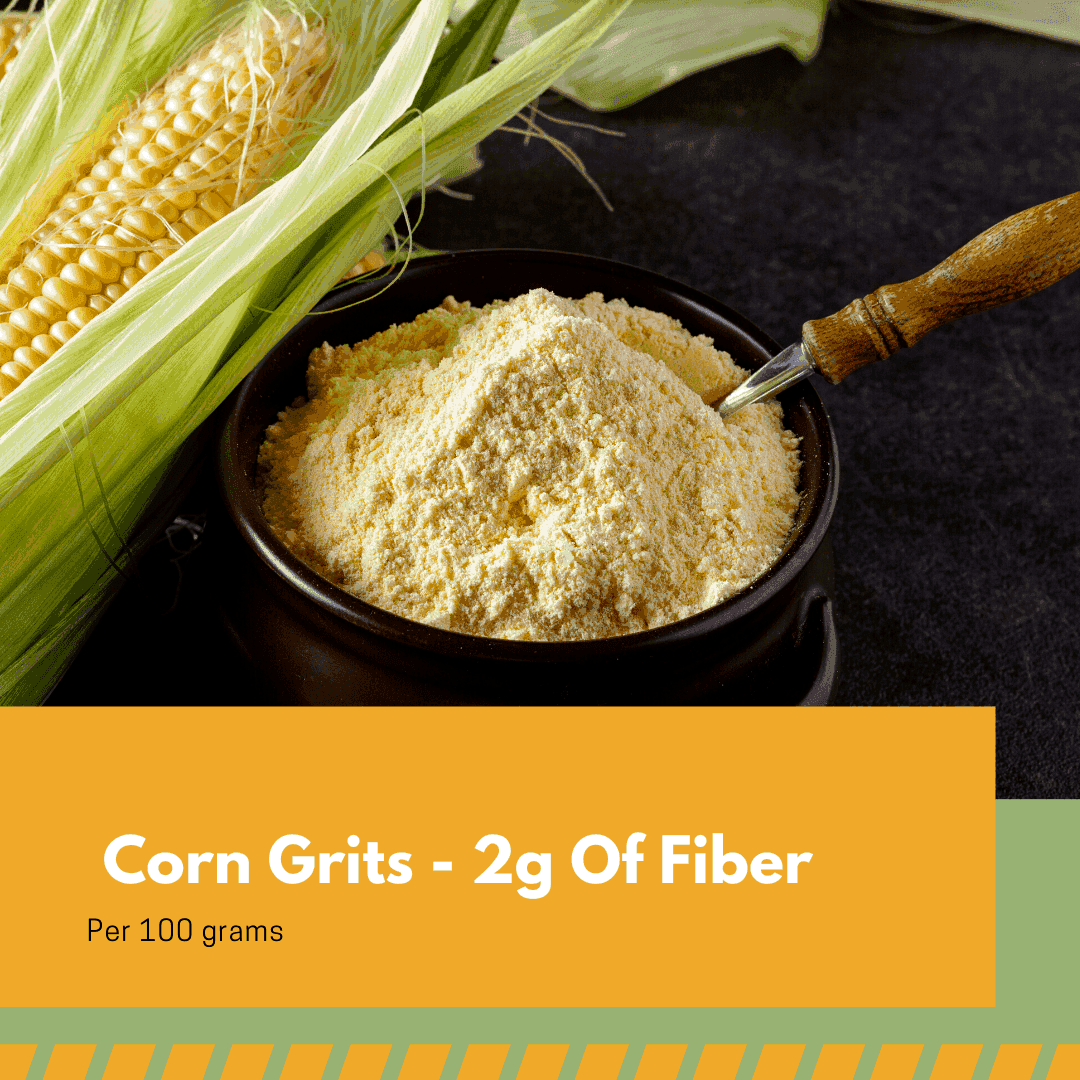 corn grits uncooked nutritional content 