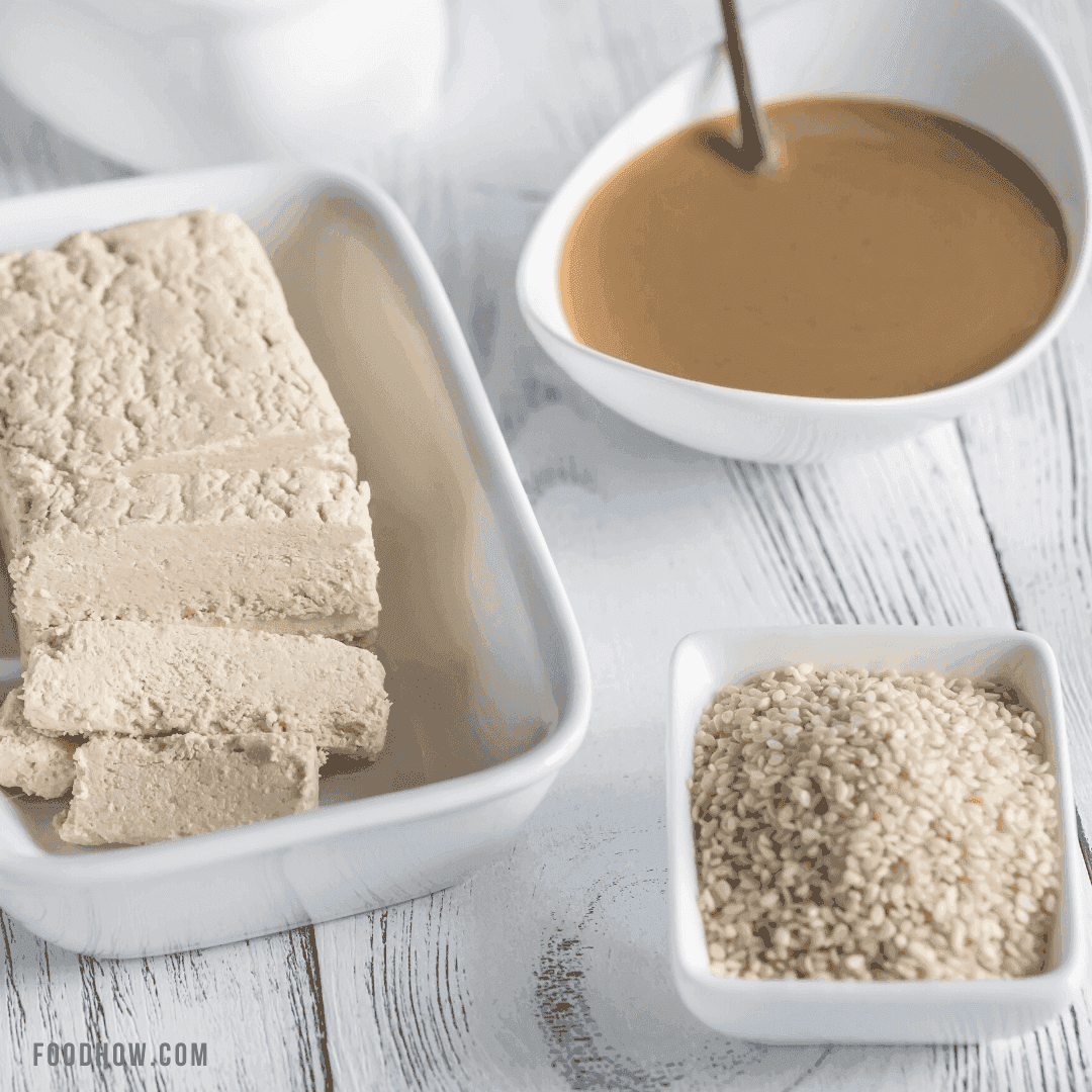 sesame seeds and tahini paste