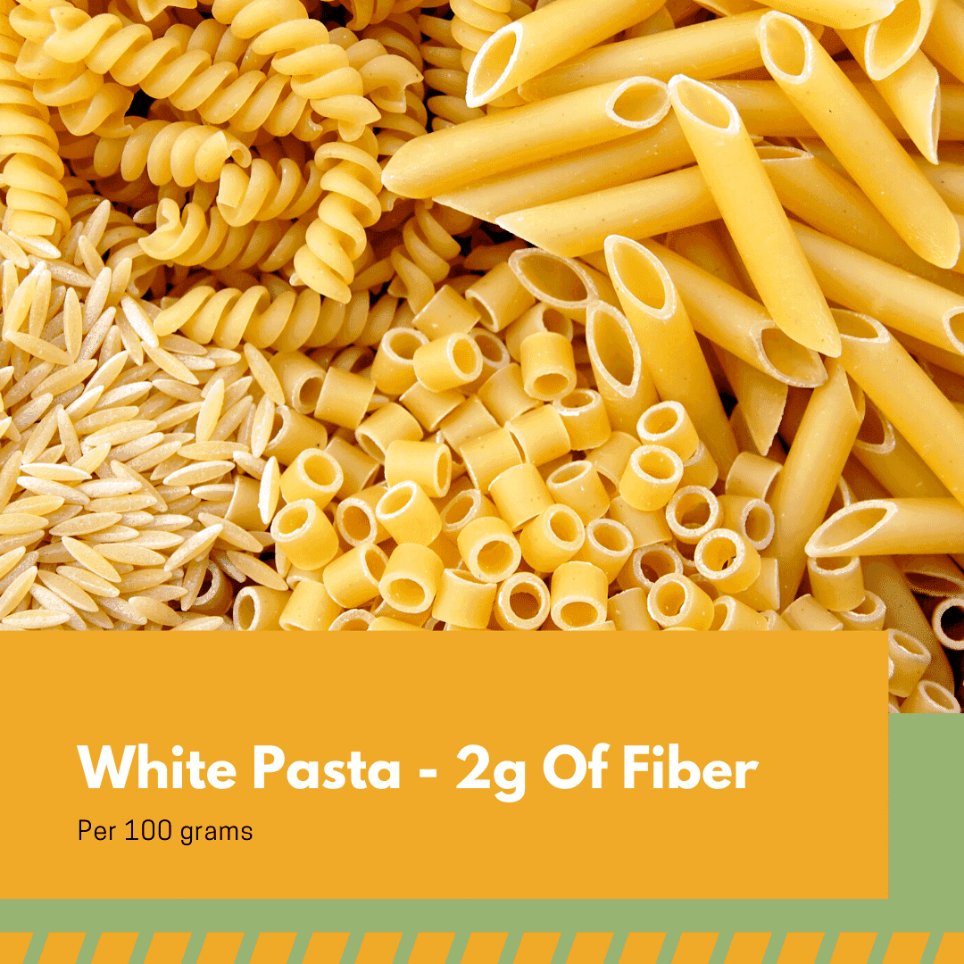 white pasta nutritional information