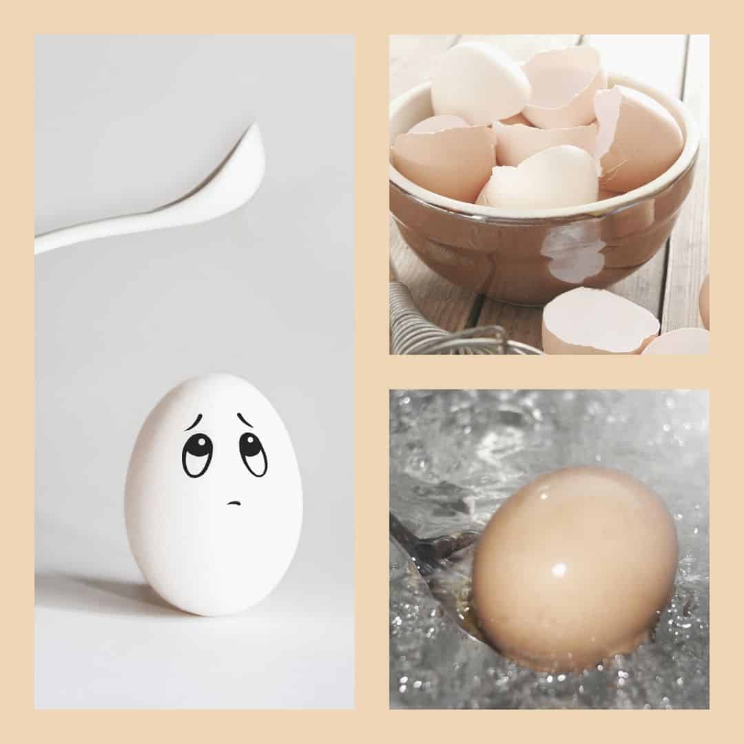 egg peel hacks