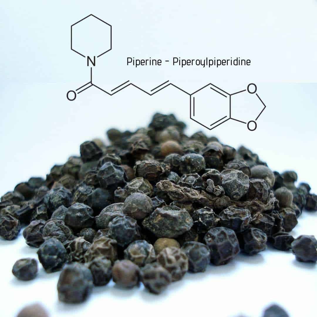 Piperine molecule 