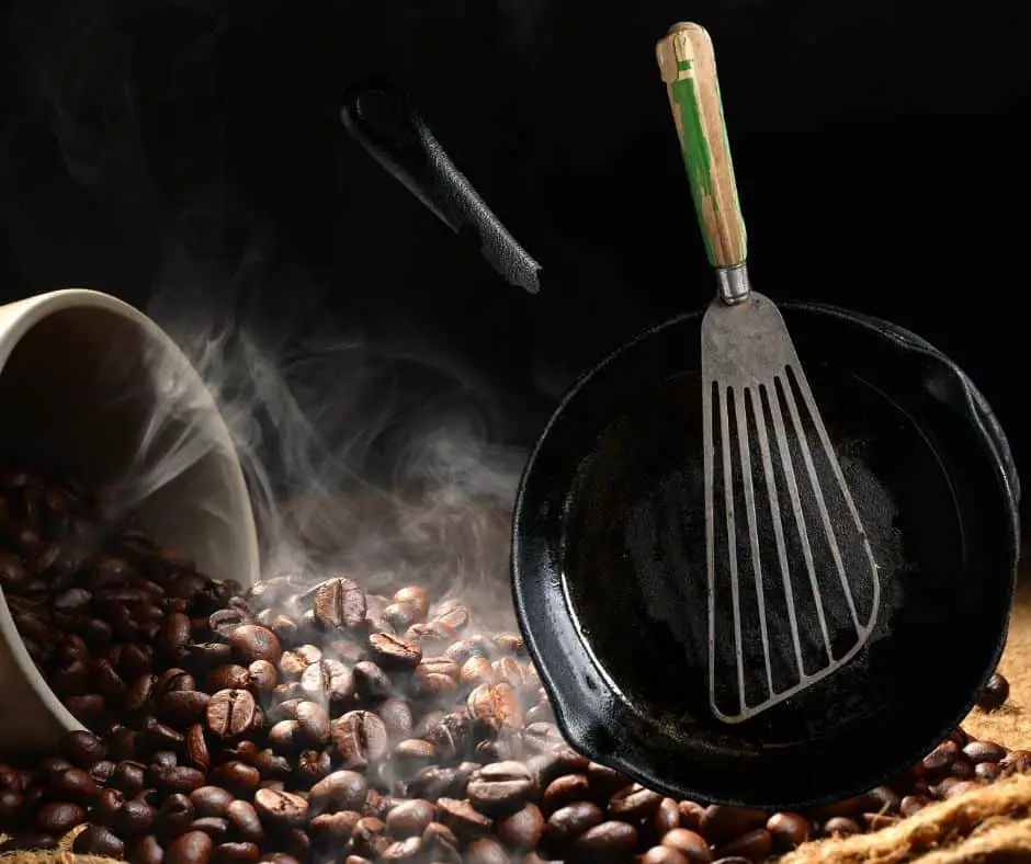 List 98+ Pictures how to roast coffee beans in a cast iron skillet Latest