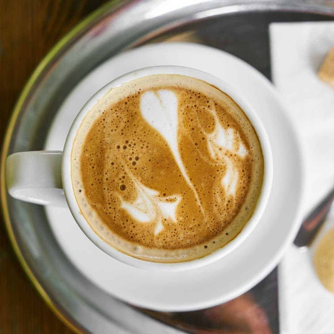 caffeine-free dandelion latte