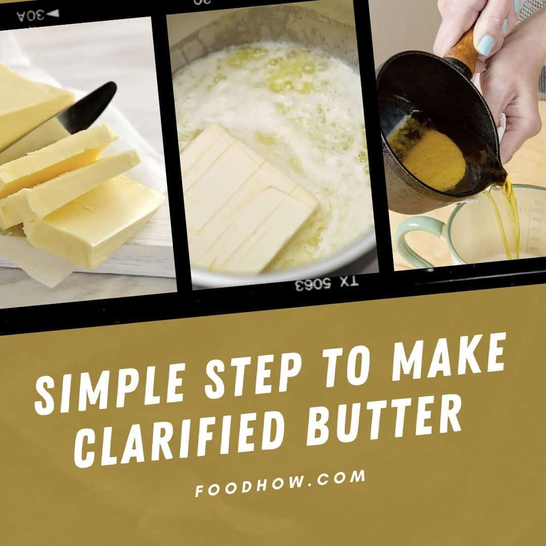 an alternative to cheesecloth for clarified butter