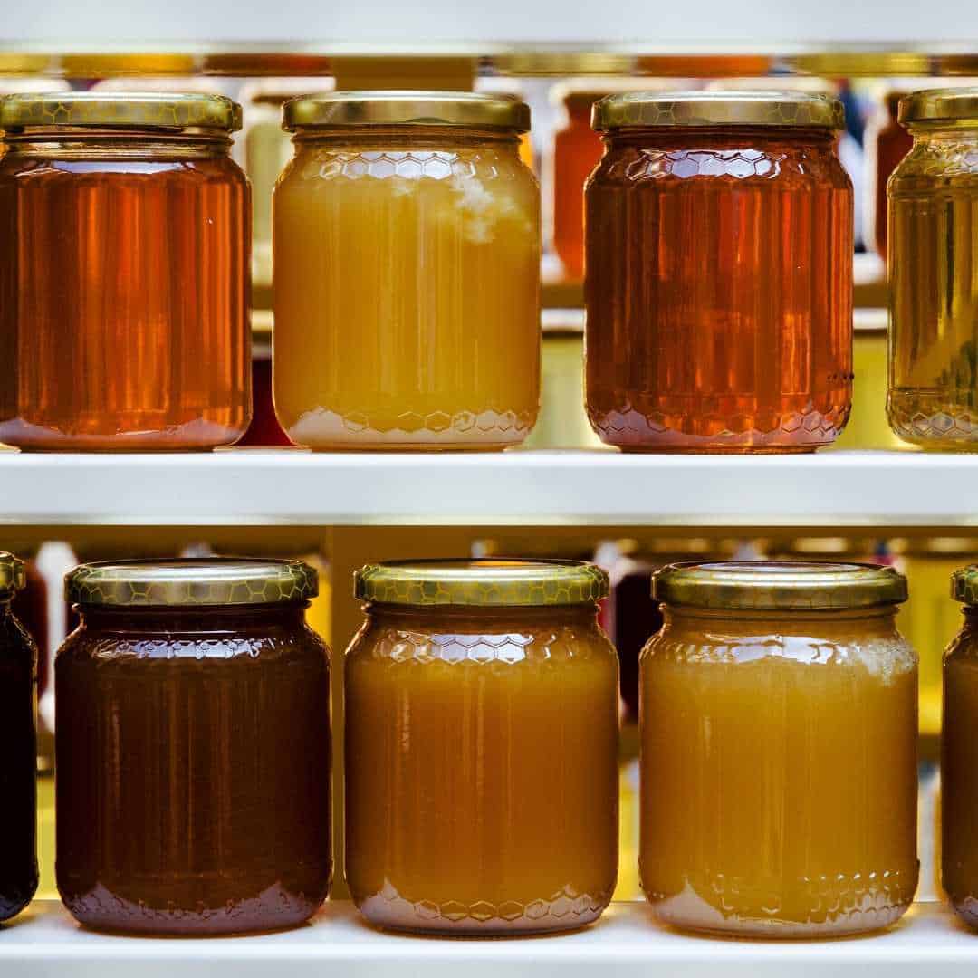 different types of honey