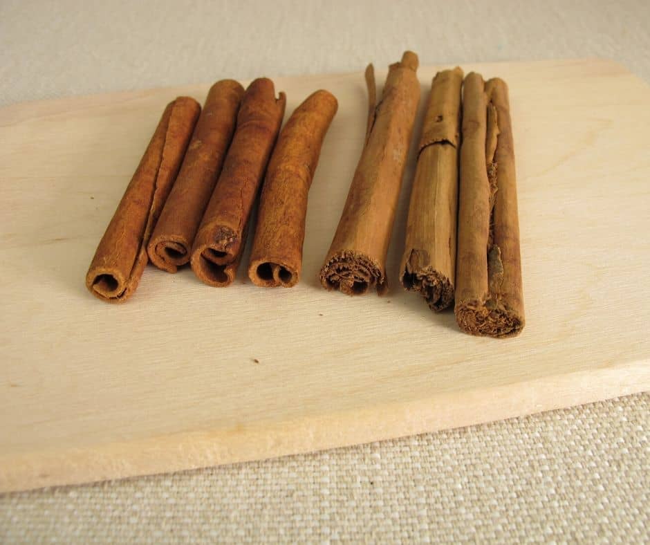cassia and ceylon cinnamon