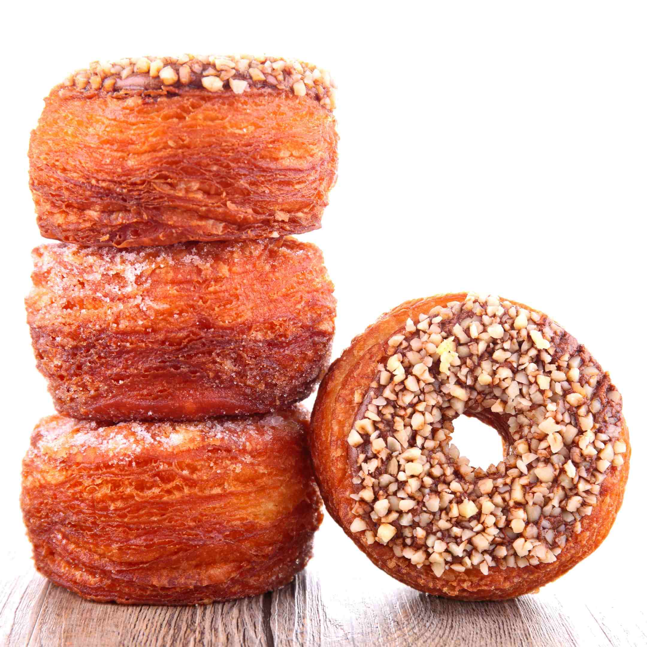 A cCronut a croissant-doughnut pastry.