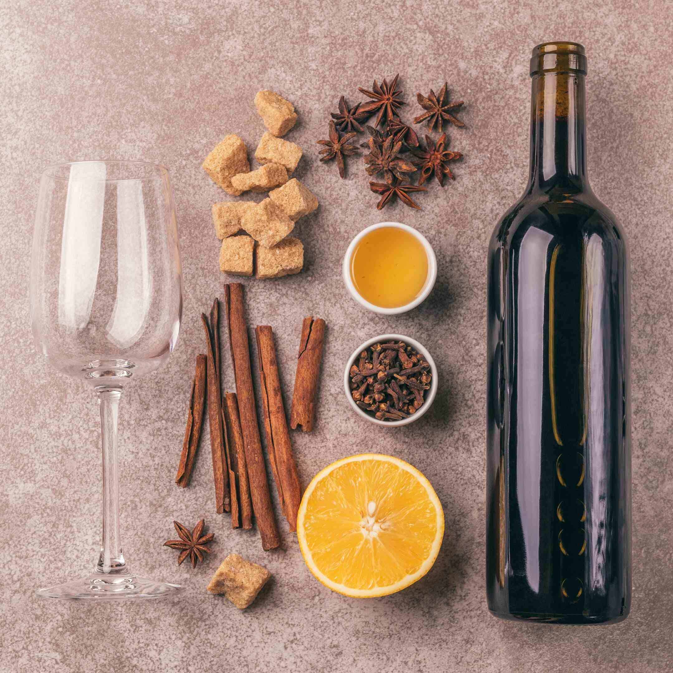 mulled wine ingredients