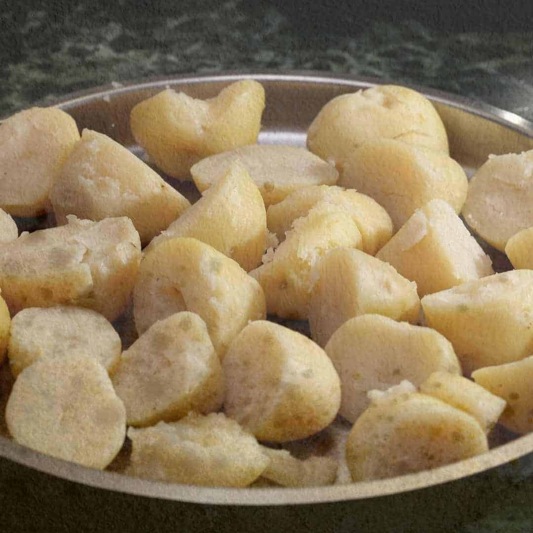 rancid leftover potatoes