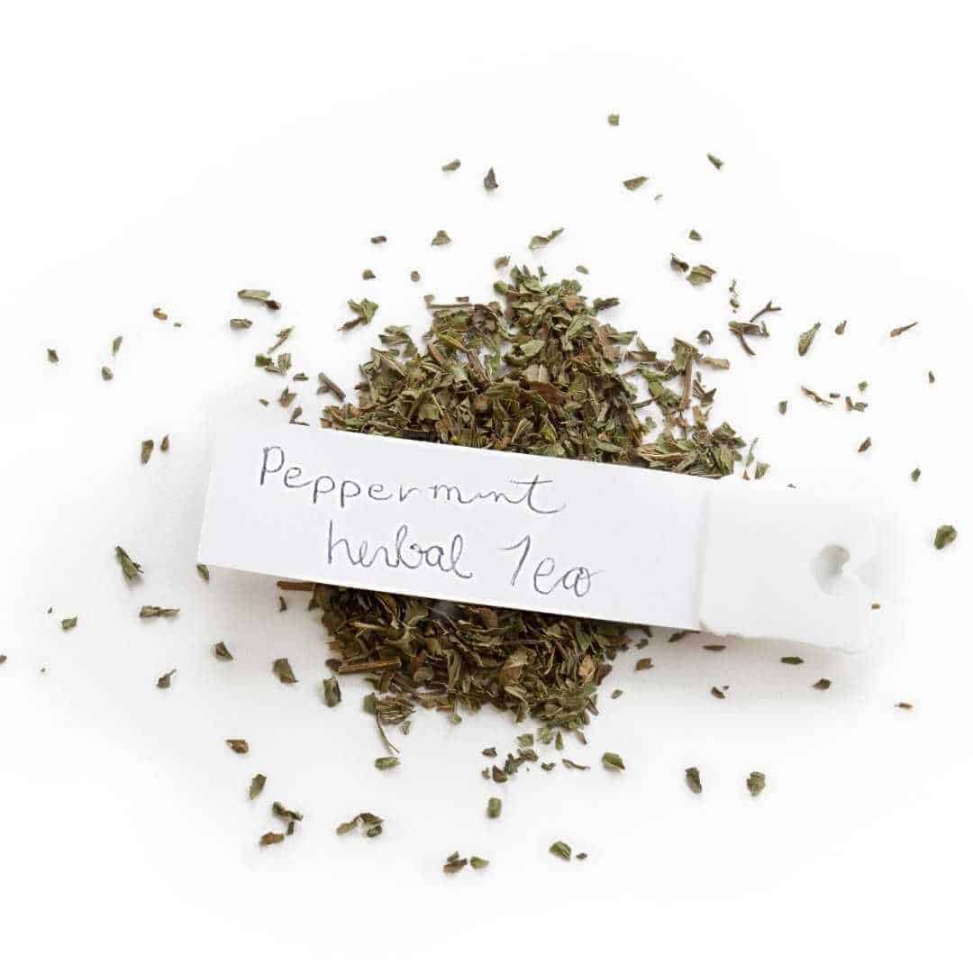 loose leaf peppermint tea