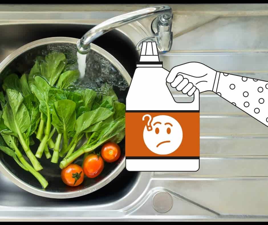 chlorine wash for vegetables