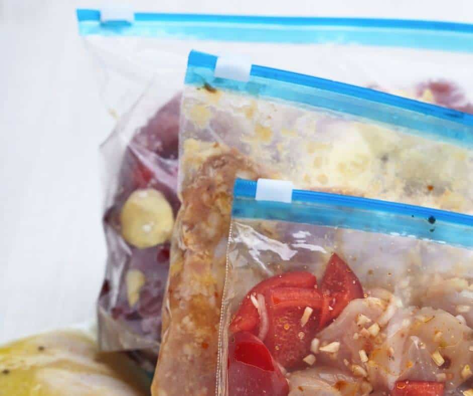 crockpot meals in Ziploc bags