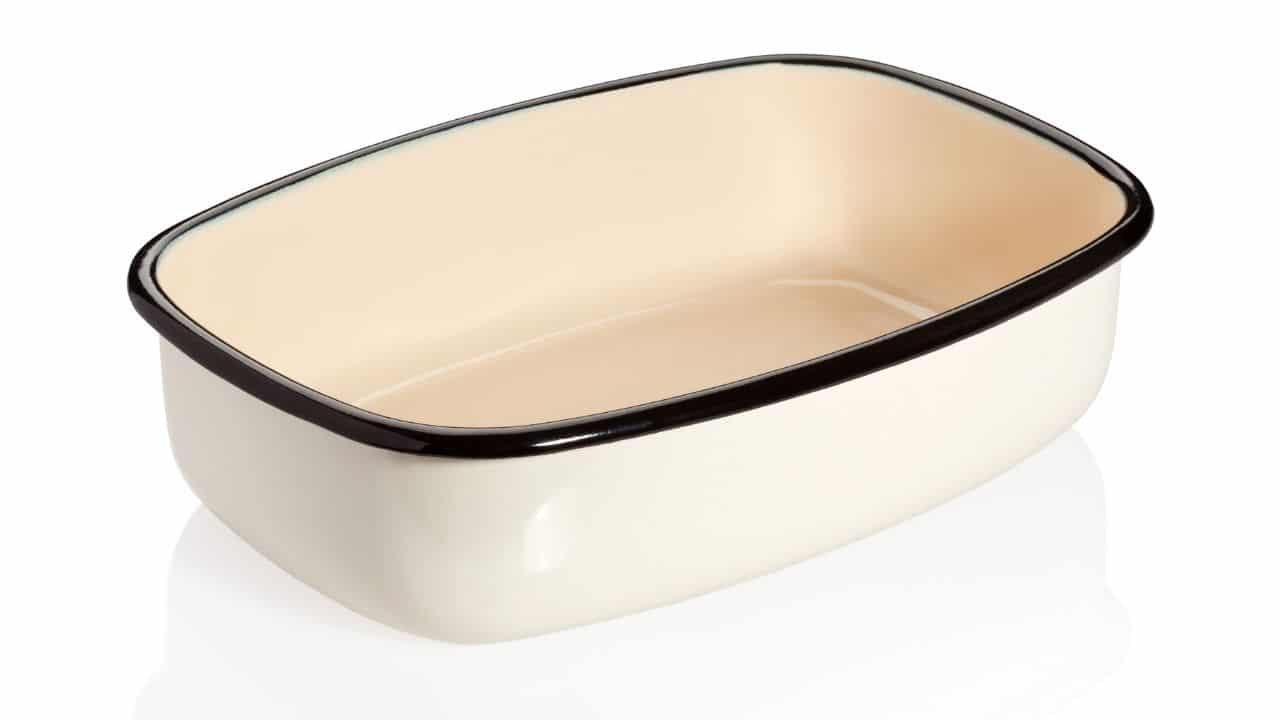 metal food container