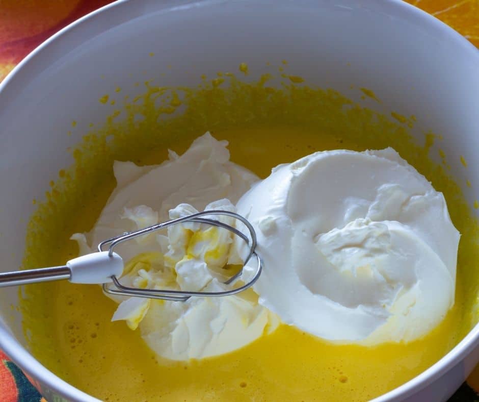 using plant-based cream in a recipe 