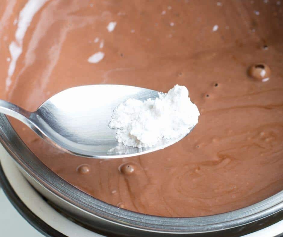 adding milk powder to dark chocolate