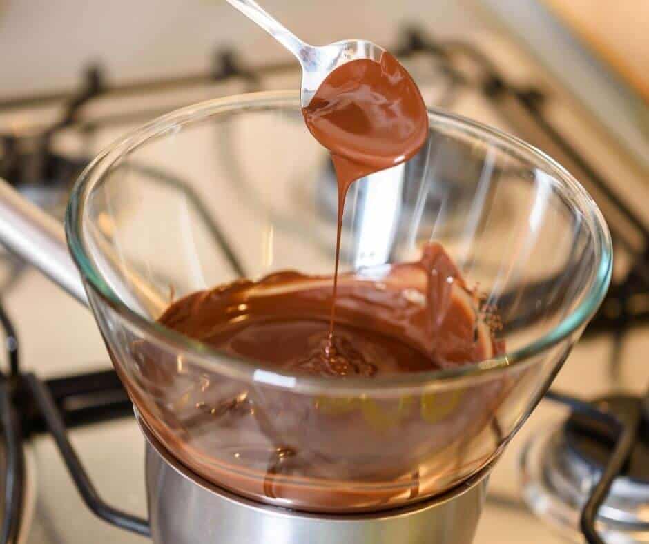 melting chocolate