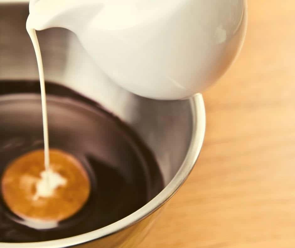 making milk chocolate from dark chocolate