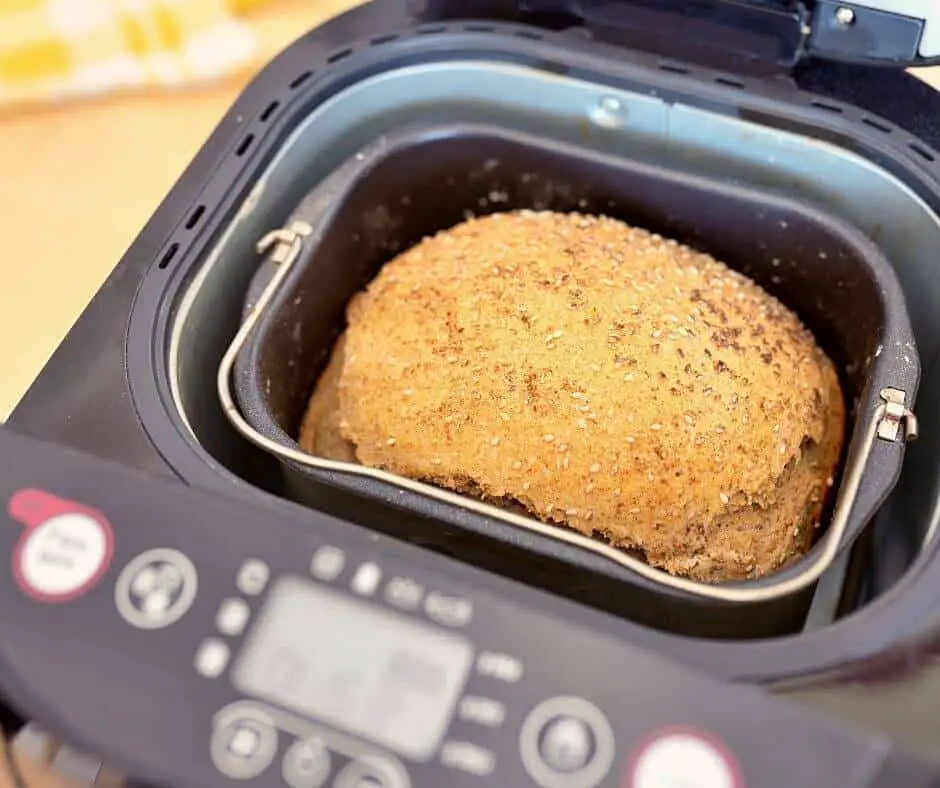 perfectly baked bread maker loaf