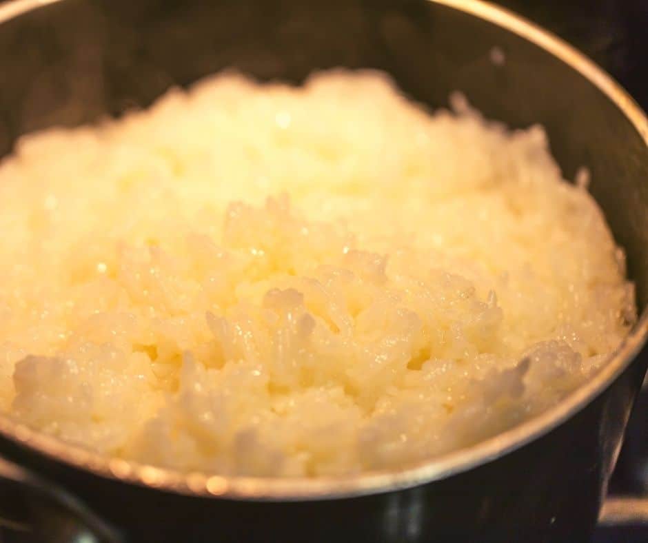 perfectly cooked rice