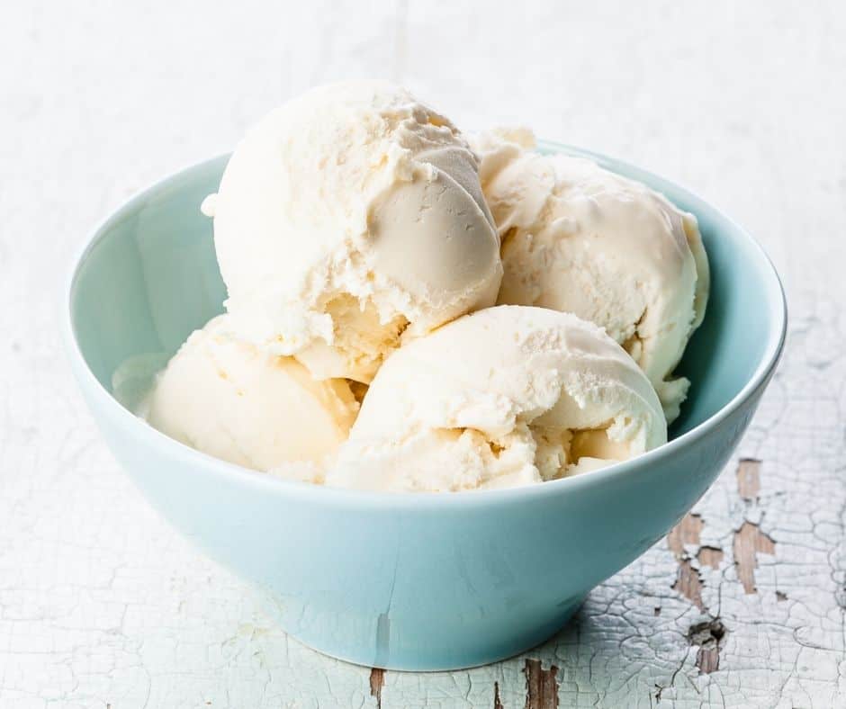 homemade dairy-free vanilla ice cream