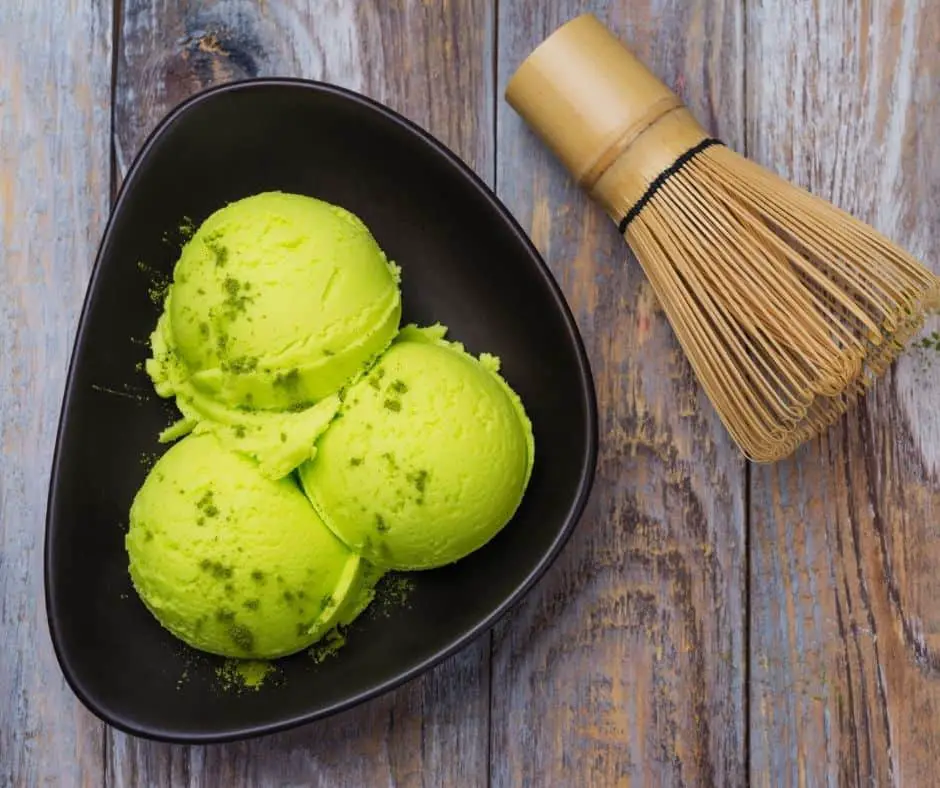 matcha ice cream