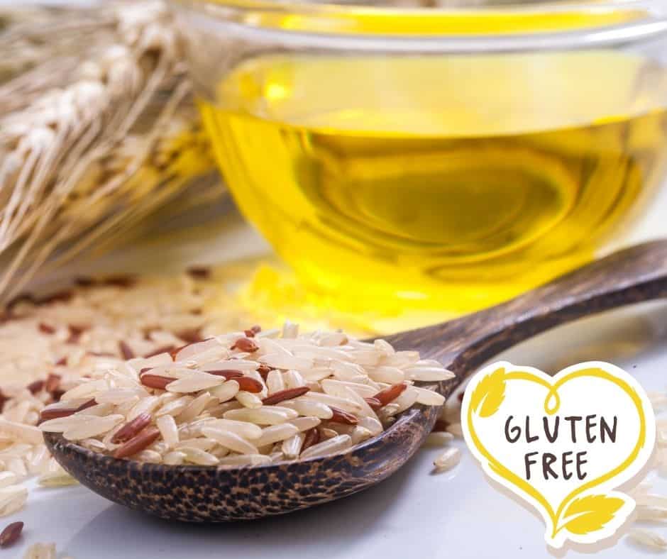 gluten free rice bran oil