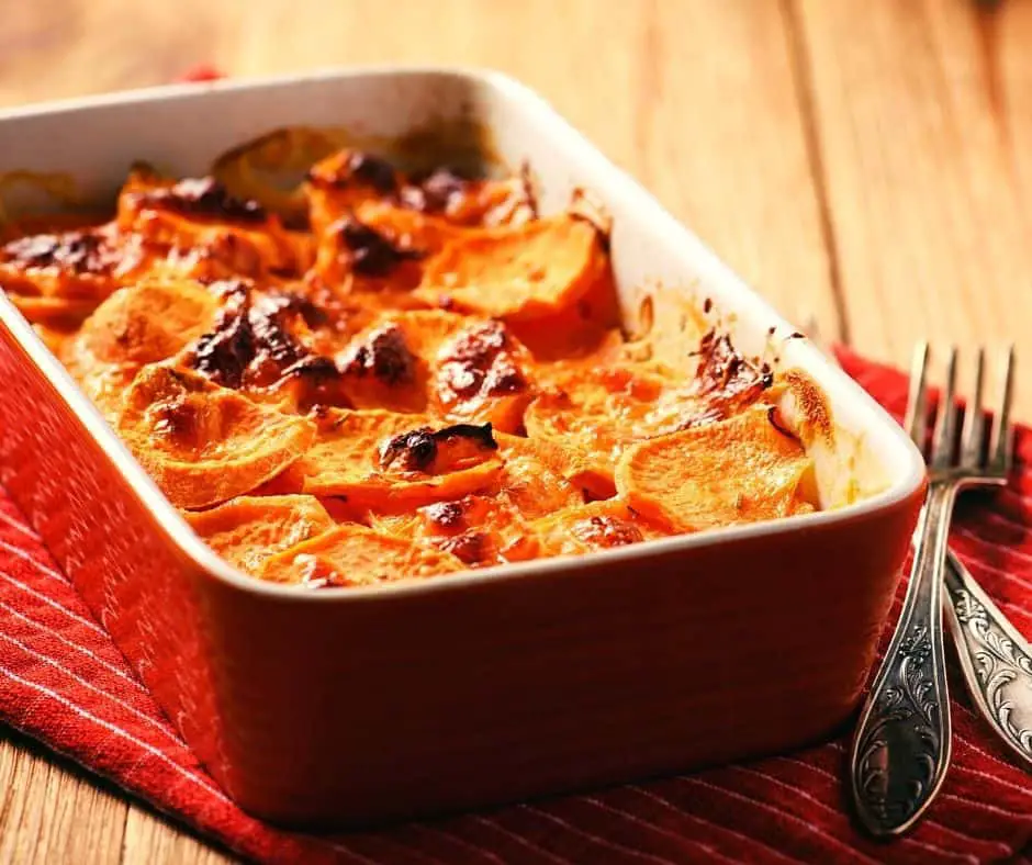 vegan sweet potato casserole