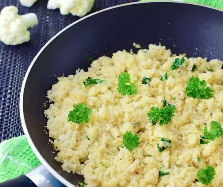 Cooking Frozen Cauliflower Rice on the Stove