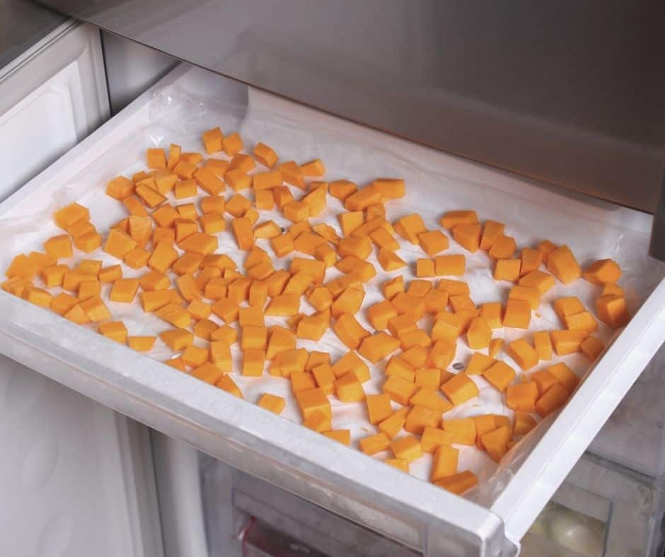 freezing pre cut vegetables