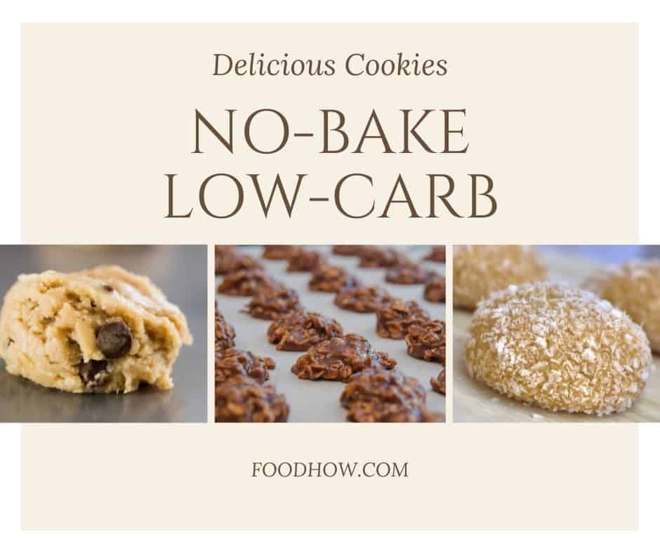 no bake low carb cookies
