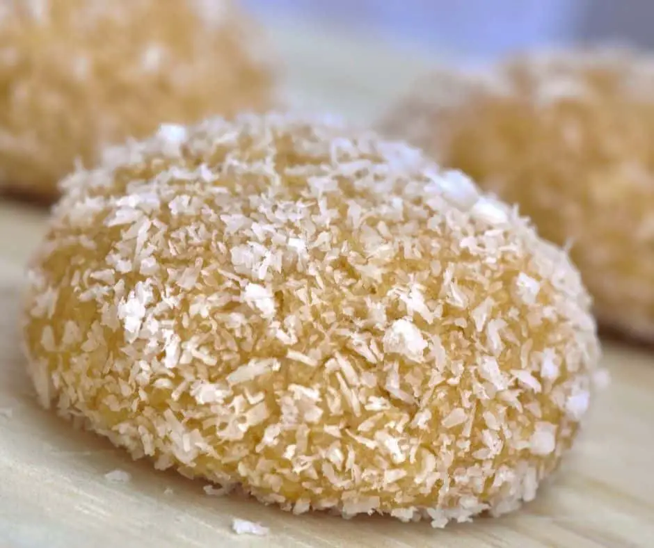 no bake coconut cookies balls