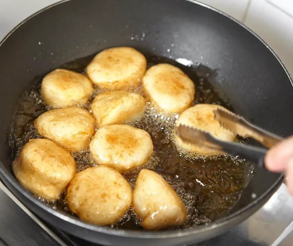 fried doughnuts