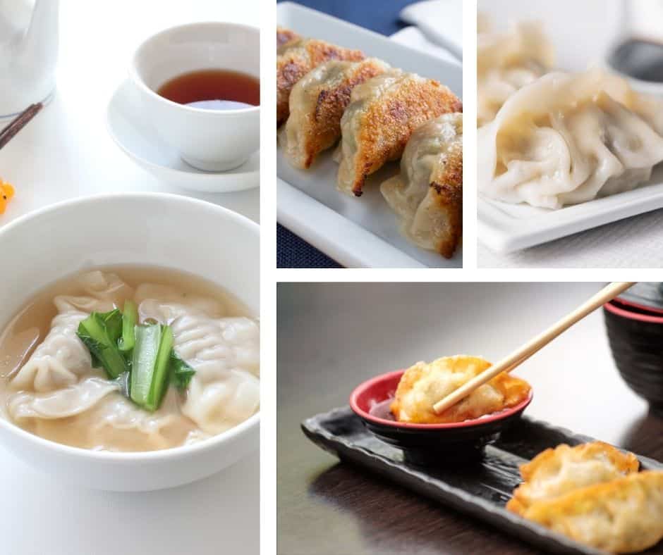 types of japanese dumplings