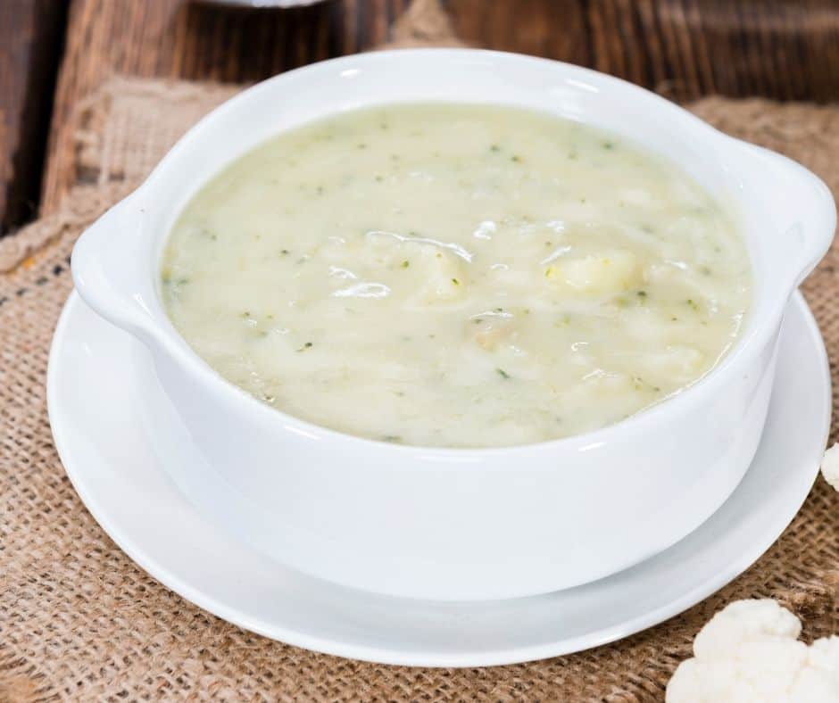 detox cauliflower soup 