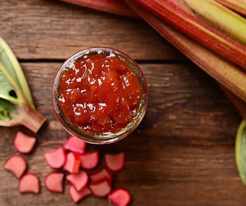 rhubarb compote