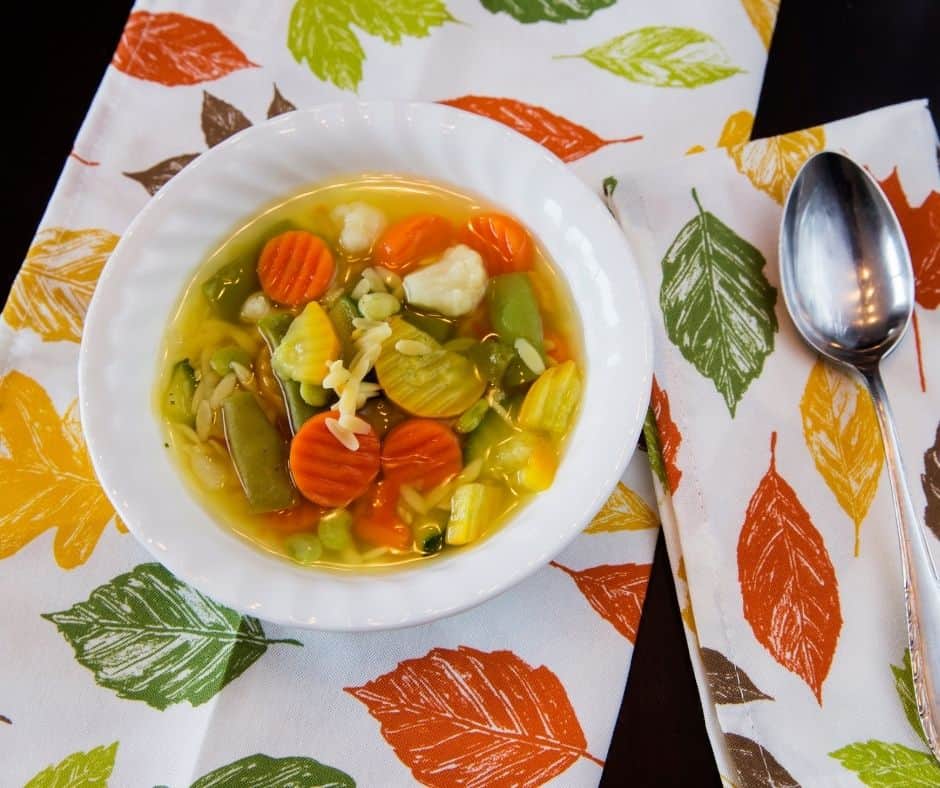 simple slimming vegetable soup