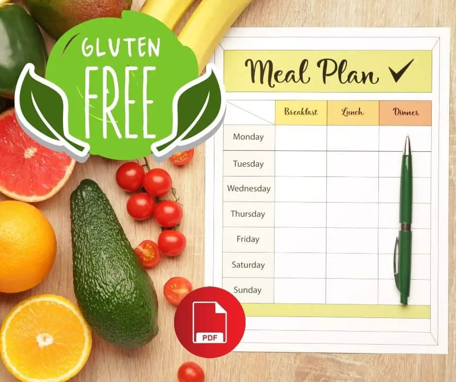 1200 calorie gluten free meal plan