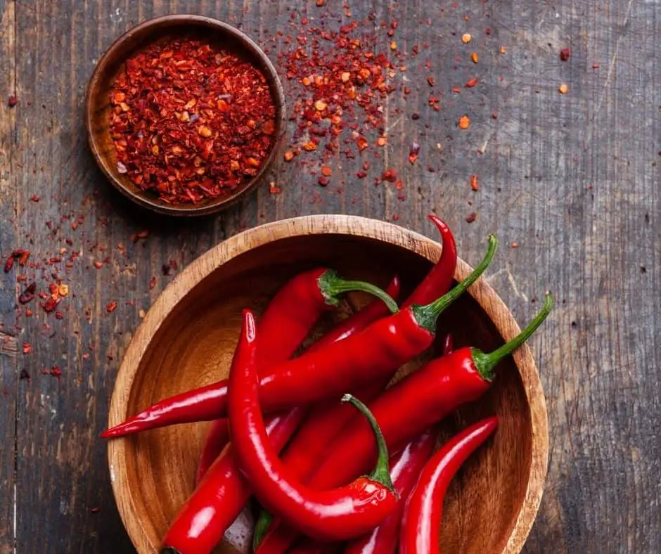 cayenne pepper to season meat dishes