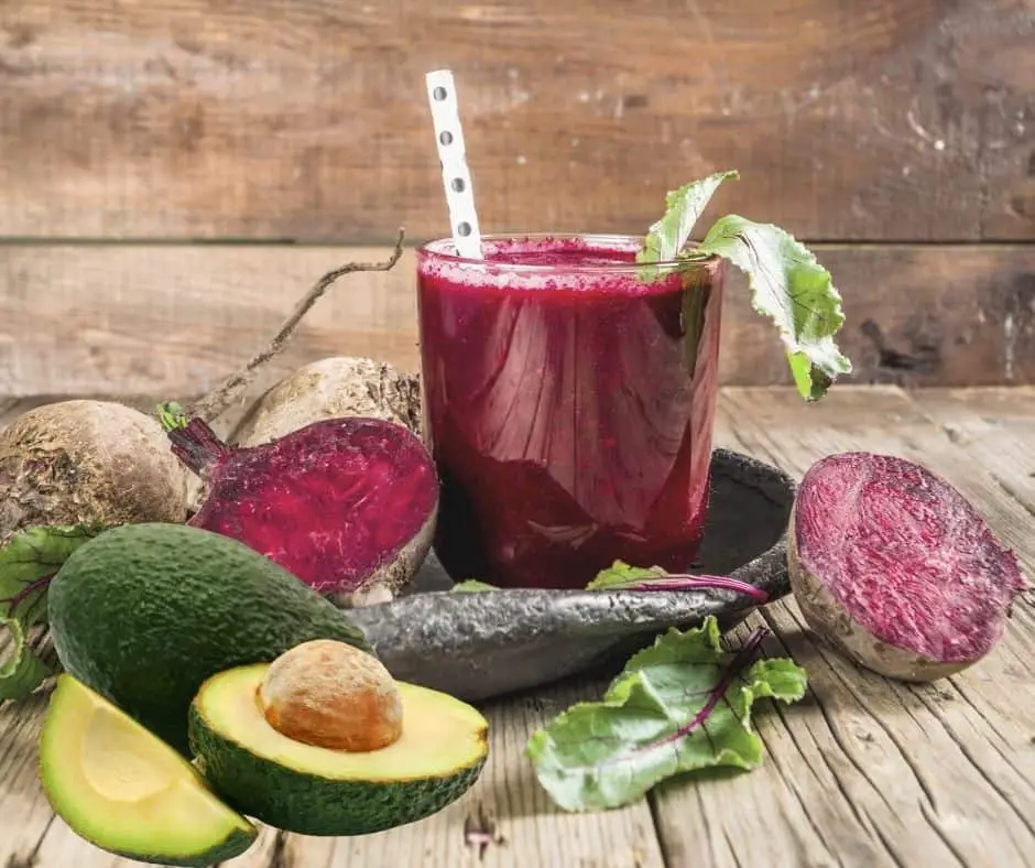 avocado beetroot smoothie